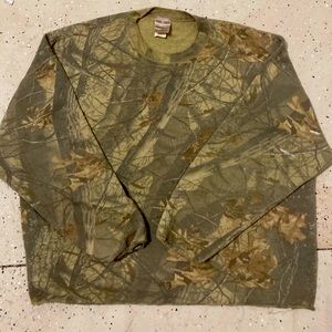vintage jeerzee camouflage sweat shirt